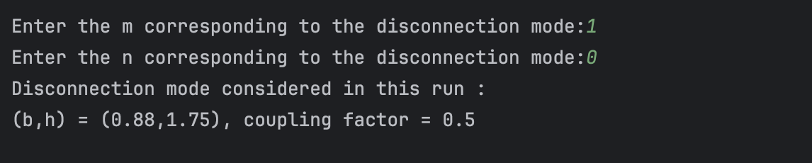 Disconnection images without any elastic relaxation